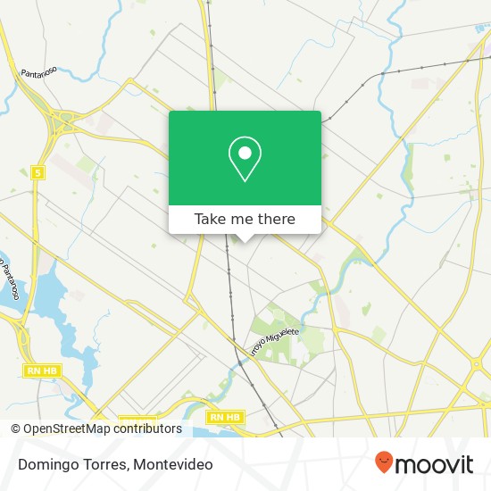 Domingo Torres map