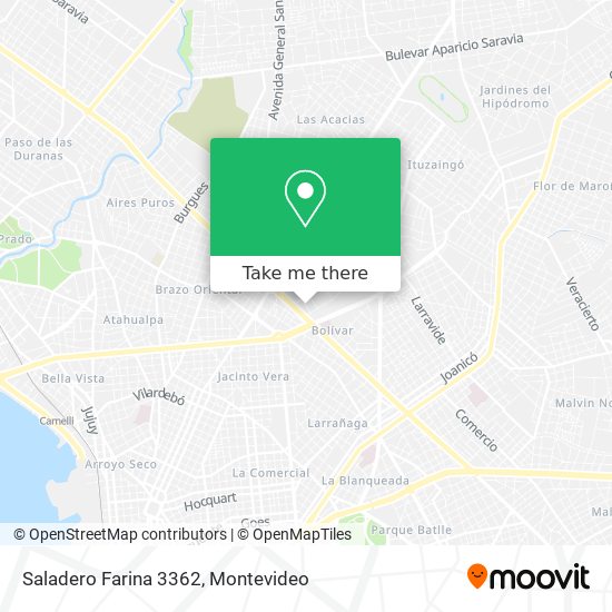 Saladero Farina 3362 map