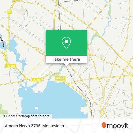 Amado Nervo 3736 map