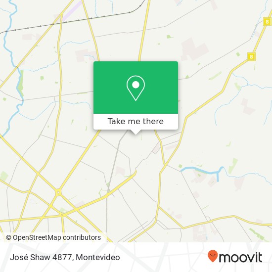 José Shaw 4877 map