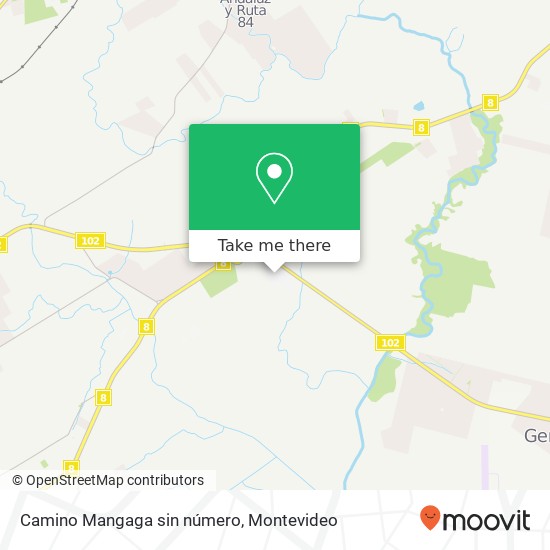 Camino Mangaga sin número map