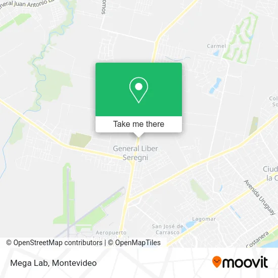 Mega Lab map
