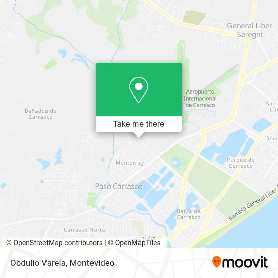 Obdulio Varela map