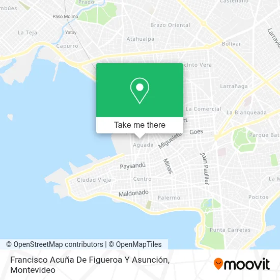 Francisco Acuña De Figueroa Y Asunción map