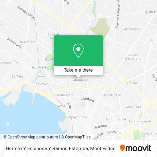 Herrero Y Espinosa Y Ramón Estomba map