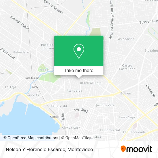 Nelson Y Florencio Escardo map