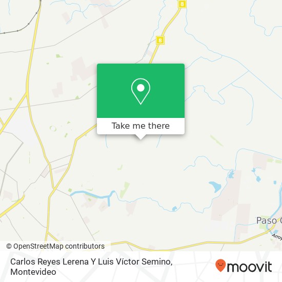 Mapa de Carlos Reyes Lerena Y Luis Víctor Semino