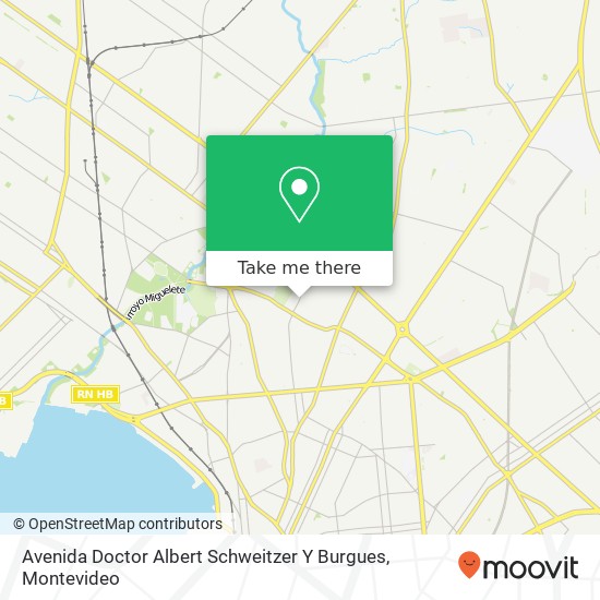 Mapa de Avenida Doctor Albert Schweitzer Y Burgues