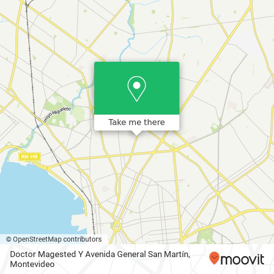 Doctor Magested Y Avenida General San Martín map