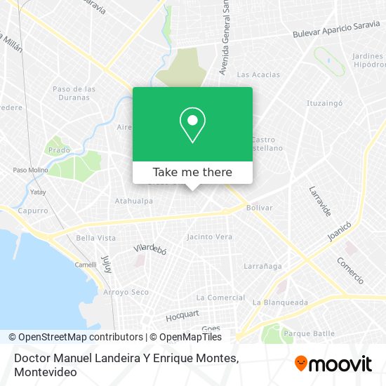 Doctor Manuel Landeira Y Enrique Montes map