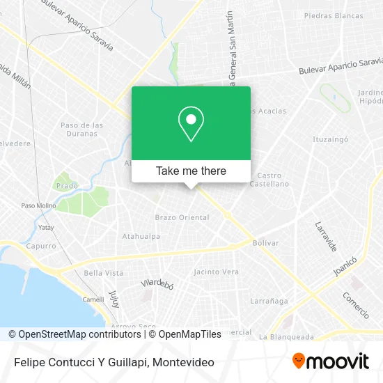 Felipe Contucci Y Guillapi map