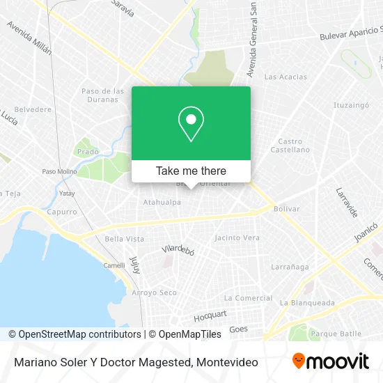 Mariano Soler Y Doctor Magested map