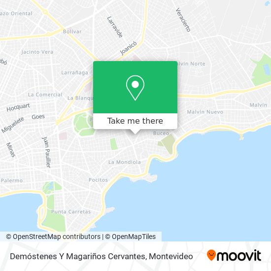 Demóstenes Y Magariños Cervantes map