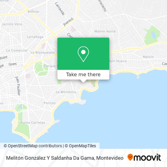 Melitón González Y Saldanha Da Gama map