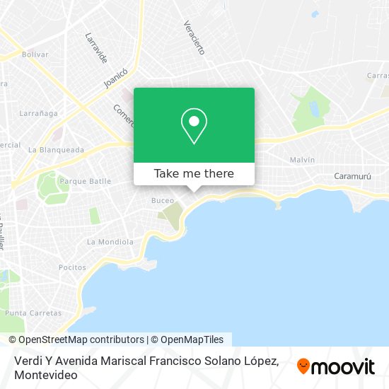 Verdi Y Avenida Mariscal Francisco Solano López map