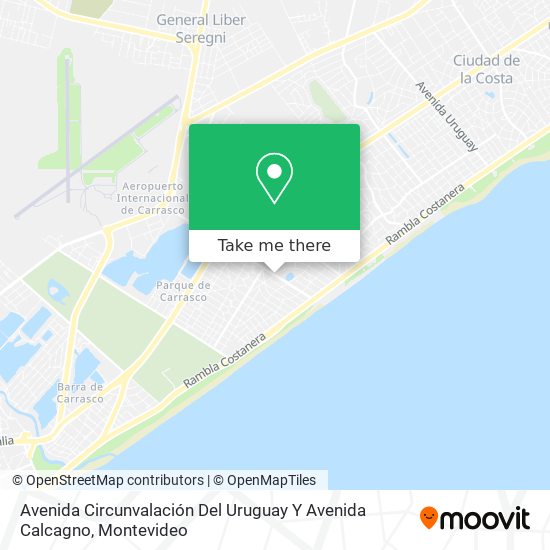 Avenida Circunvalación Del Uruguay Y Avenida Calcagno map