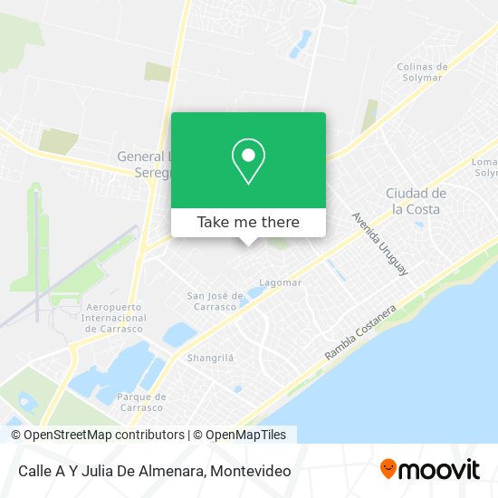 Calle A Y Julia De Almenara map