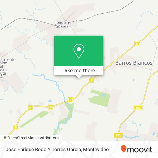 José Enrique Rodó Y Torres García map