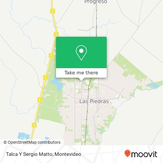 Talca Y Sergio Matto map