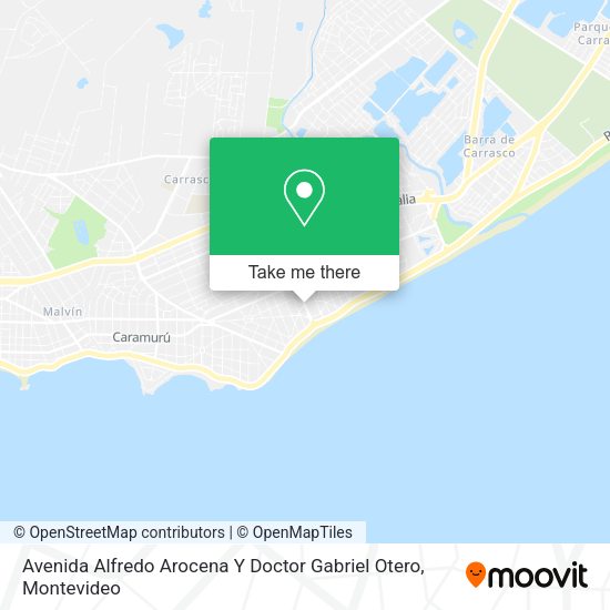 Avenida Alfredo Arocena Y Doctor Gabriel Otero map
