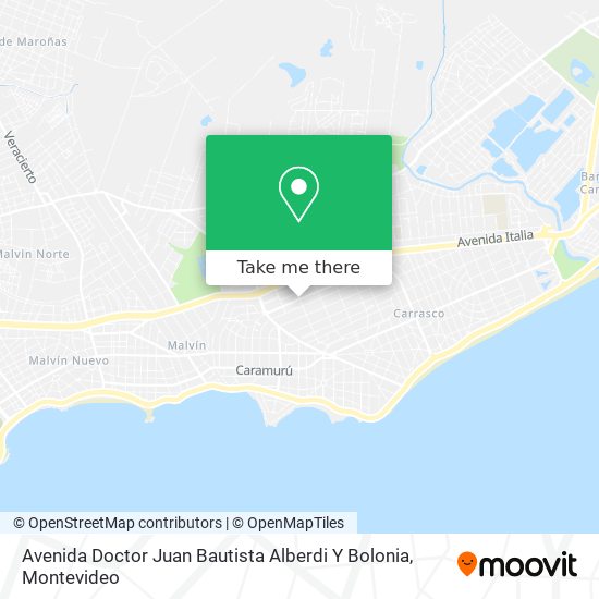 Mapa de Avenida Doctor Juan Bautista Alberdi Y Bolonia