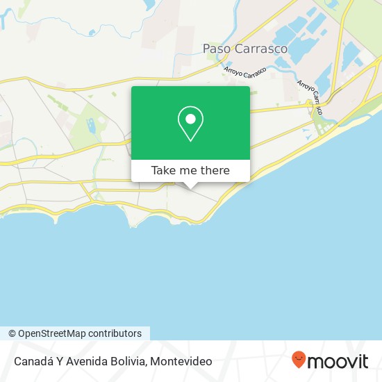 Canadá Y Avenida Bolivia map