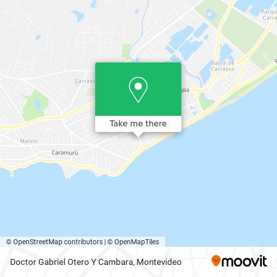 Mapa de Doctor Gabriel Otero Y Cambara