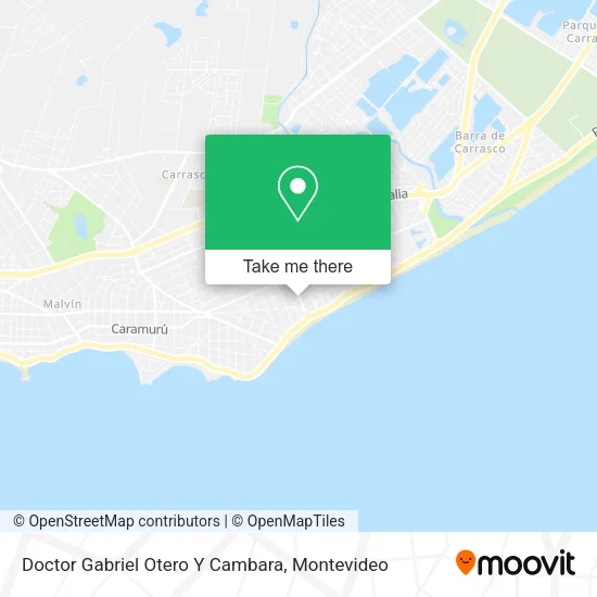 Mapa de Doctor Gabriel Otero Y Cambara