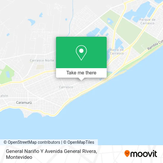 Mapa de General Nariño Y Avenida General Rivera