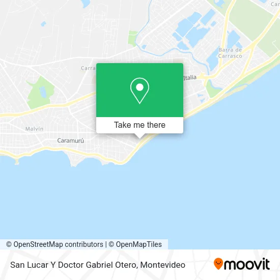 Mapa de San Lucar Y Doctor Gabriel Otero