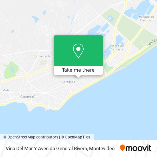 Viña Del Mar Y Avenida General Rivera map