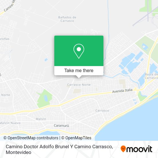 Camino Doctor Adolfo Brunel Y Camino Carrasco map