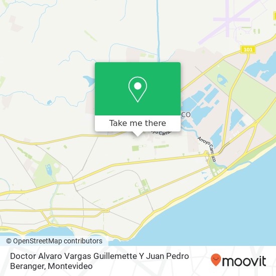 Doctor Alvaro Vargas Guillemette Y Juan Pedro Beranger map
