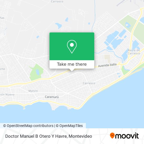 Doctor Manuel B Otero Y Havre map