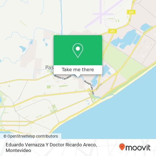 Eduardo Vernazza Y Doctor Ricardo Areco map