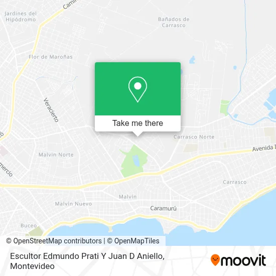 Escultor Edmundo Prati Y Juan D Aniello map