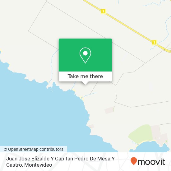 Juan José Elizalde Y Capitán Pedro De Mesa Y Castro map