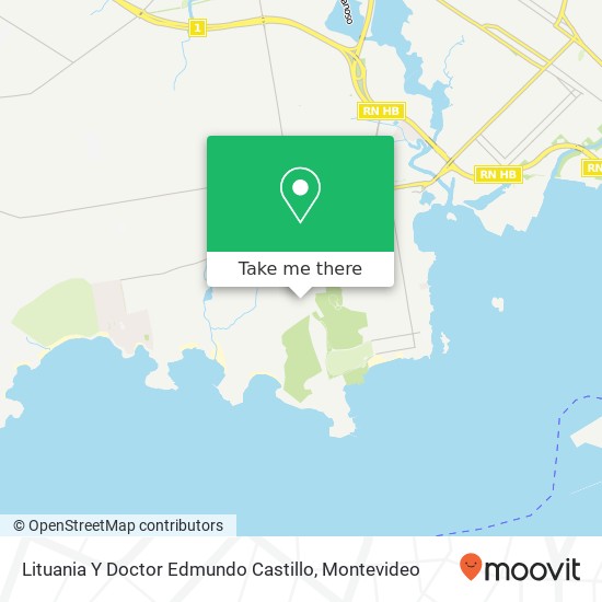 Lituania Y Doctor Edmundo Castillo map