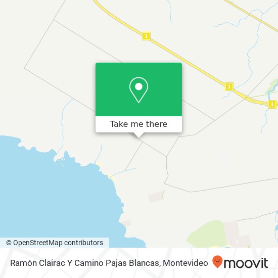 Ramón Clairac Y Camino Pajas Blancas map