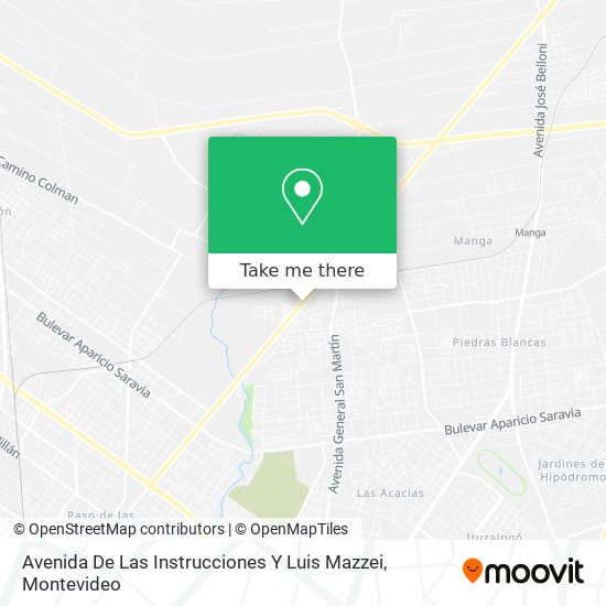 Avenida De Las Instrucciones Y Luis Mazzei map