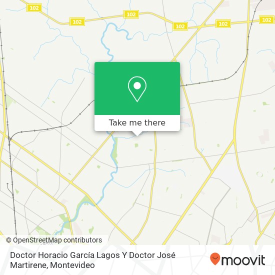 Doctor Horacio García Lagos Y Doctor José Martirene map