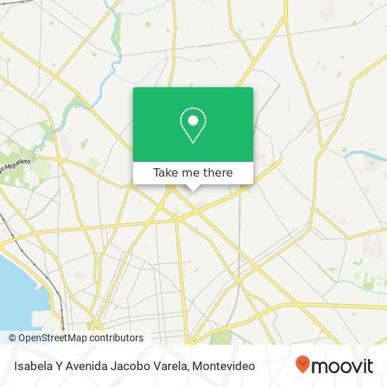 Isabela Y Avenida Jacobo Varela map