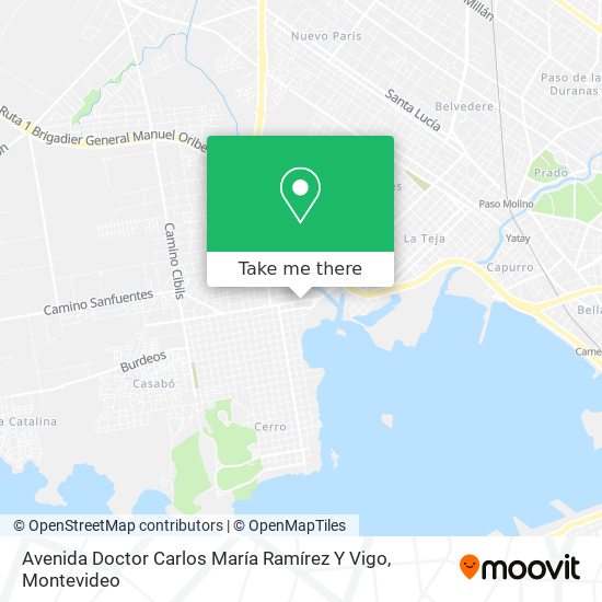 Avenida Doctor Carlos María Ramírez Y Vigo map