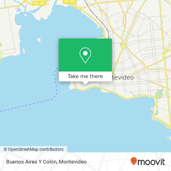 Buenos Aires Y Colón map