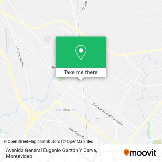 Avenida General Eugenio Garzón Y Carve map