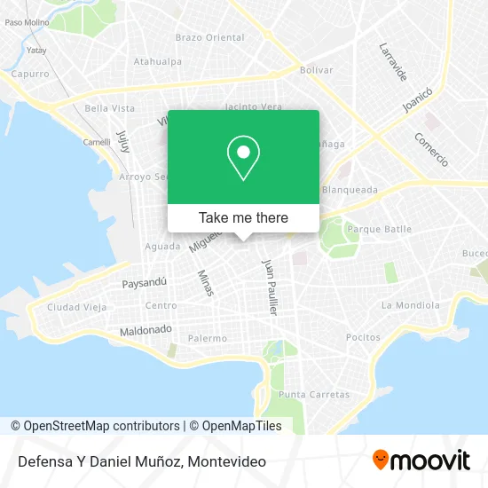 Defensa Y Daniel Muñoz map