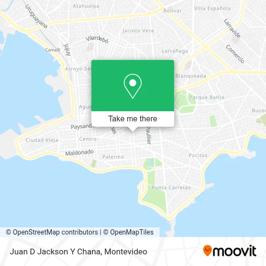 Juan D Jackson Y Chana map