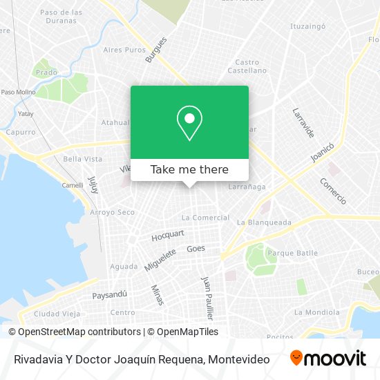 Rivadavia Y Doctor Joaquín Requena map