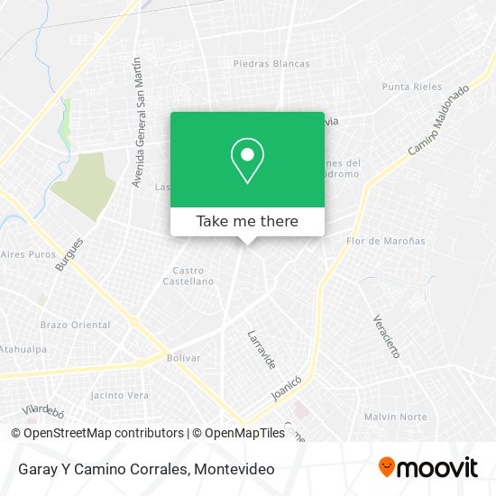 Garay Y Camino Corrales map