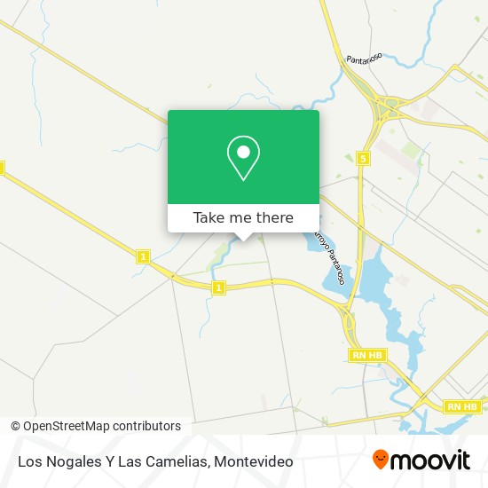 Los Nogales Y Las Camelias map